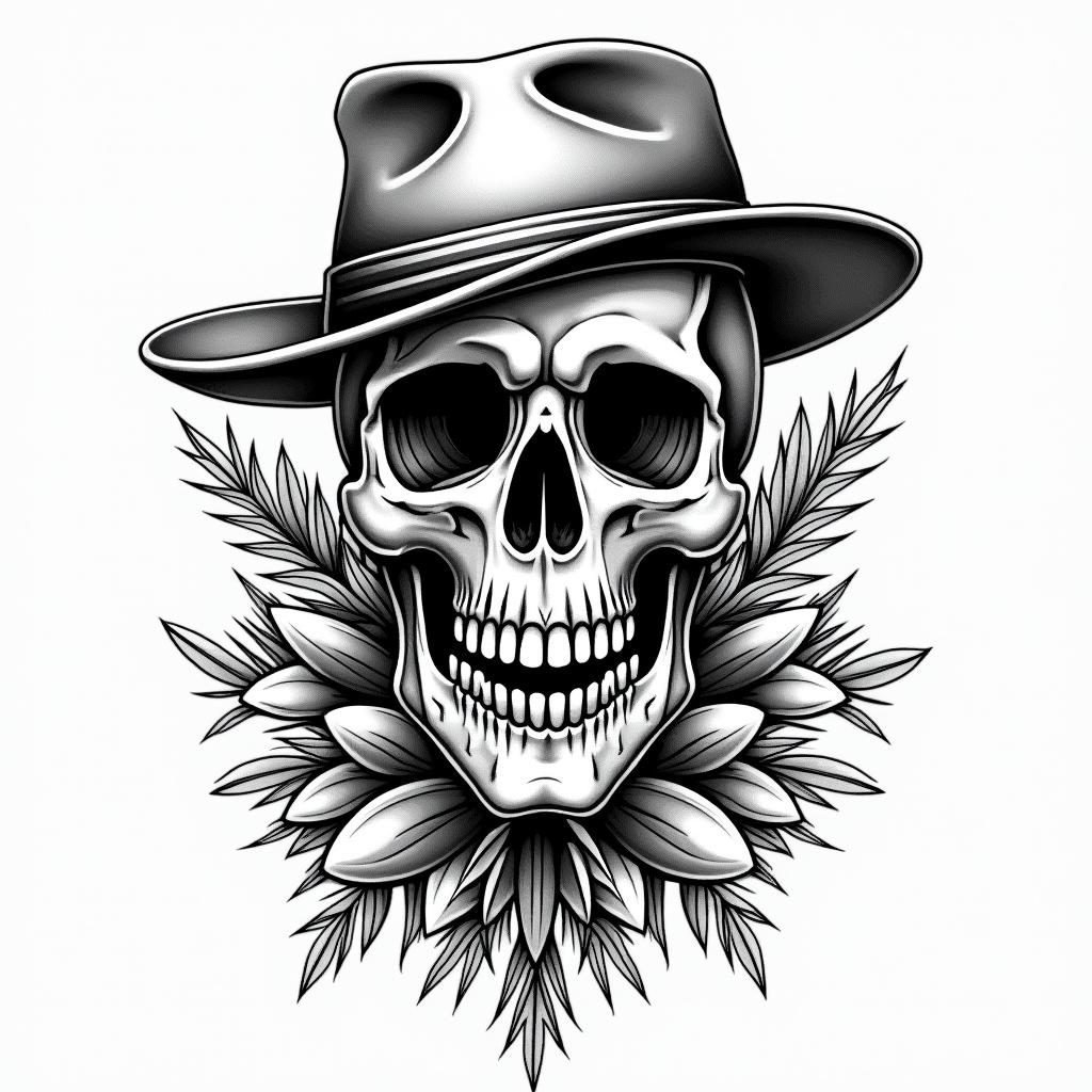 southern, vintage, sleeve starterin authentic tattoo style, incorporating traditional modifications, bold black outlines, solid color fills, featuring classic authentic elements - Variation 4