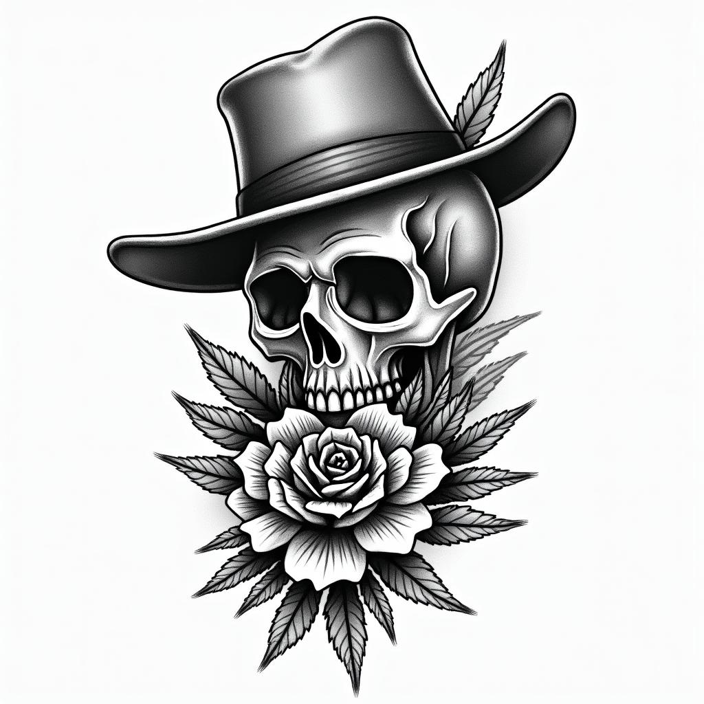 southern, vintage, sleeve starterin authentic tattoo style, incorporating traditional modifications, bold black outlines, solid color fills, featuring classic authentic elements