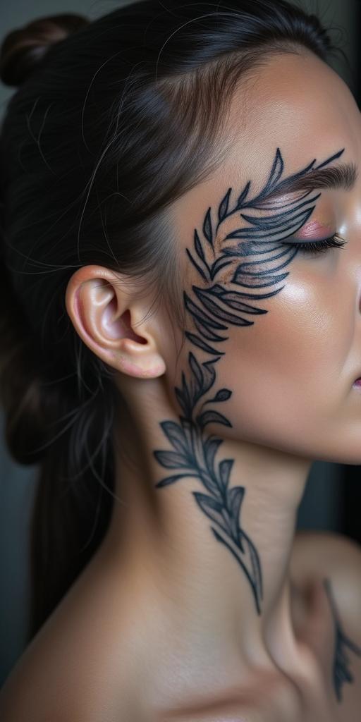 Angel wings with detailed feathersin authentic tattoo style, incorporating traditional modifications, bold black outlines, solid color fills, featuring classic authentic elements