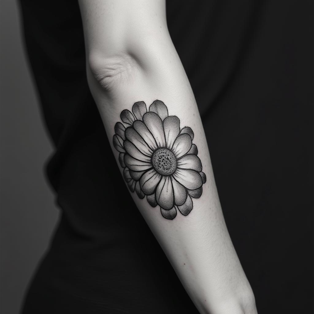 Love you Dadhigly detailed tattoo