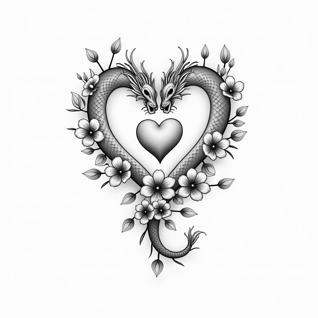 Cherry Blossom tattoo design