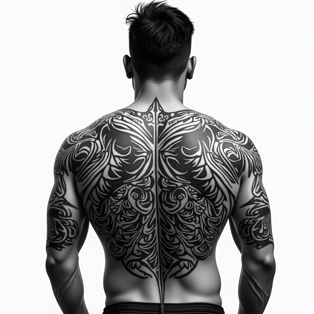 Maori tattoo design