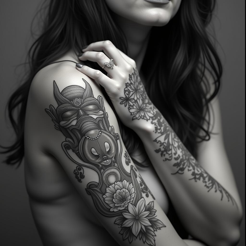 Love youhigly detailed tattoo - Variation 4