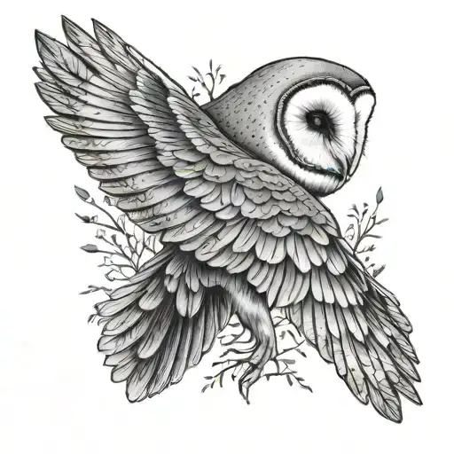barn owl - Variation 3