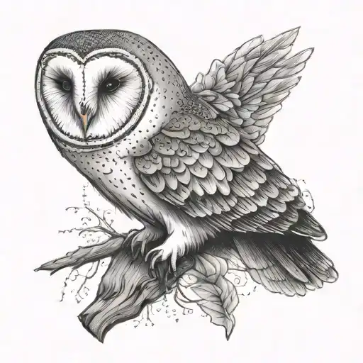 barn owl - Variation 4