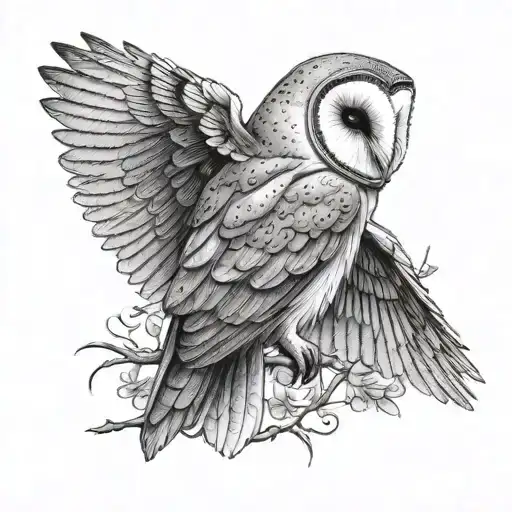 barn owl - Variation 5