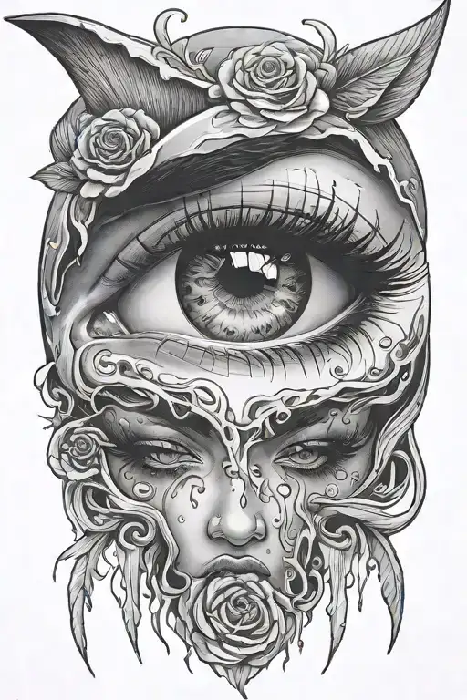 crying eyes - Variation 2