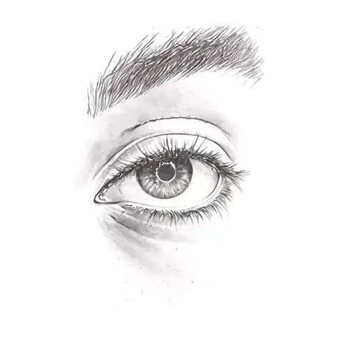 a person's eye - Variation 2