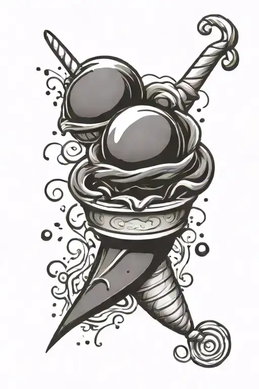 ice cream black resilience - Variation 2