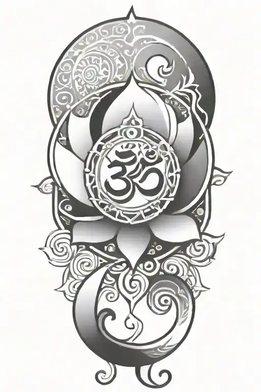 aum, music, novelist, mandala, incorporating buddhist elements