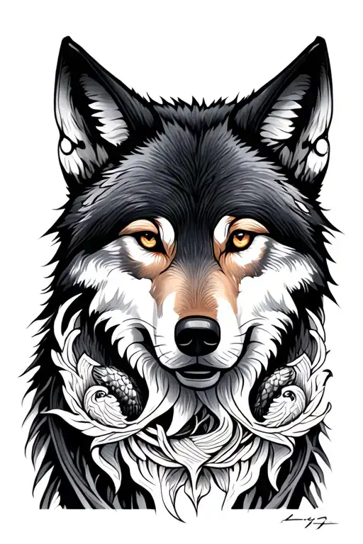 wolf and Pisces
