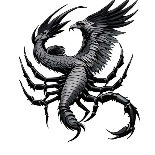 Scorpio Eagle Phoenix - Variation 2
