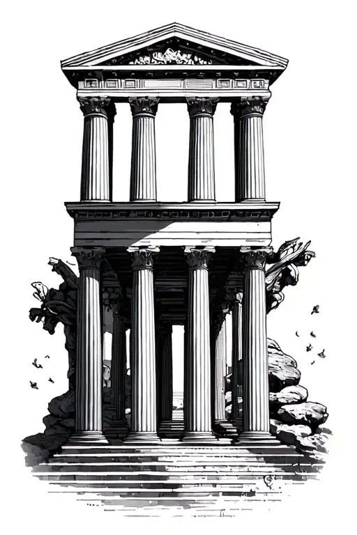 Greek Architecture  - Variation 2