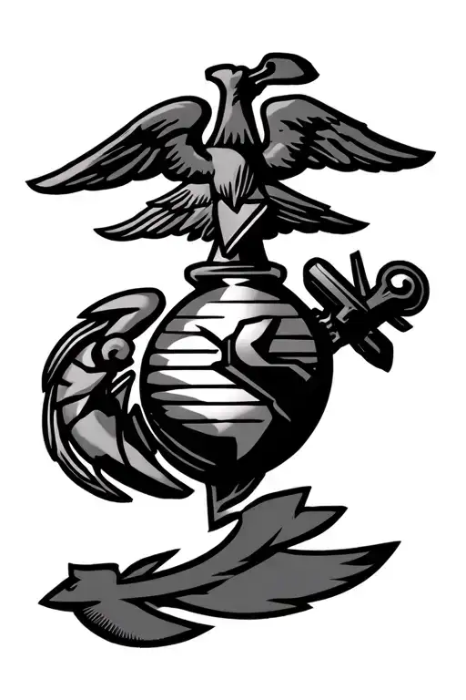marine corps emblem - Variation 2