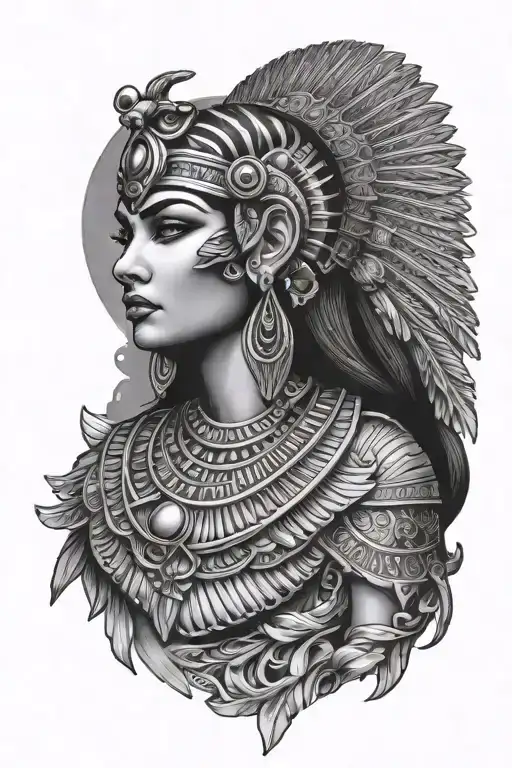 Cleopatra egyptian goddess - Variation 5