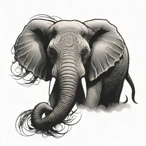 female elephant  warhammer - Variation 2