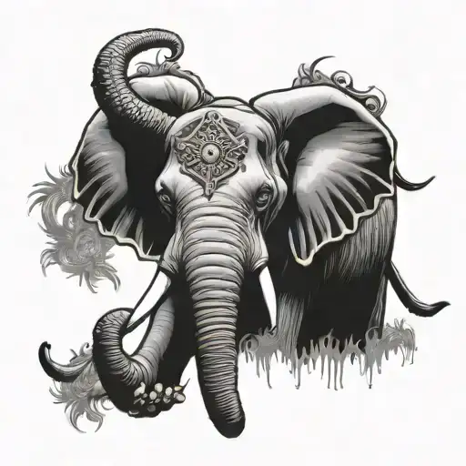 female elephant  warhammer - Variation 4