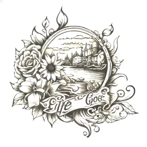 Life goes on - Variation 2