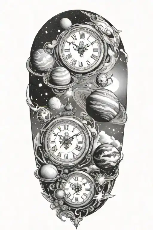 sky,planets,time,universe, - Variation 2