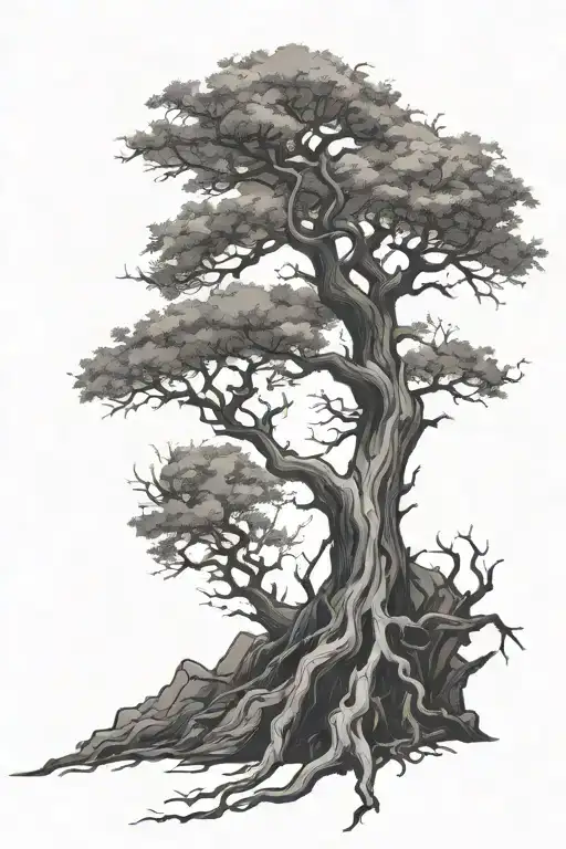 dry tree with a kind of mystical vibe