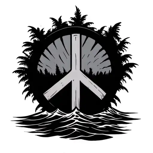 Coast the Peace Sign - Variation 2