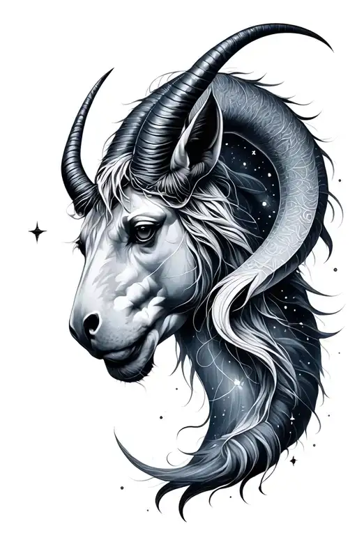 Gemini Capricorn constellation merging - Variation 2