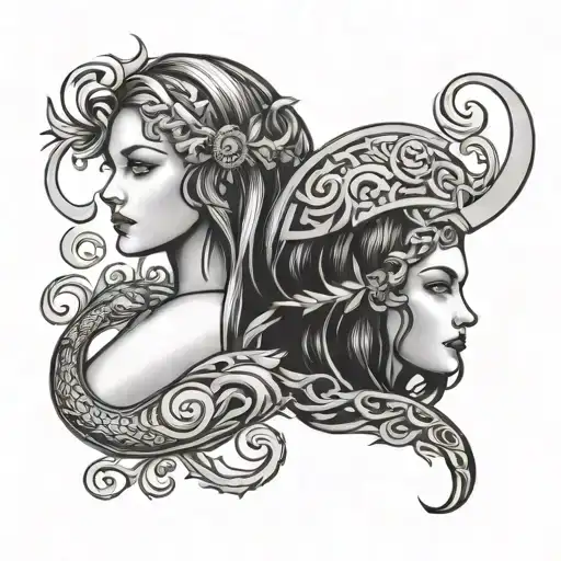 virgo and cancer zodiac sign - Variation 2