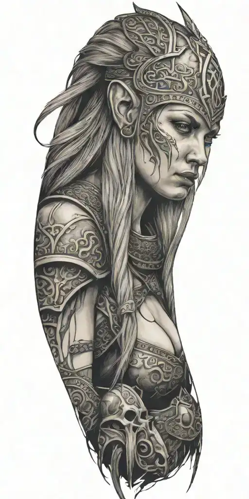 viking women bloody - Variation 1