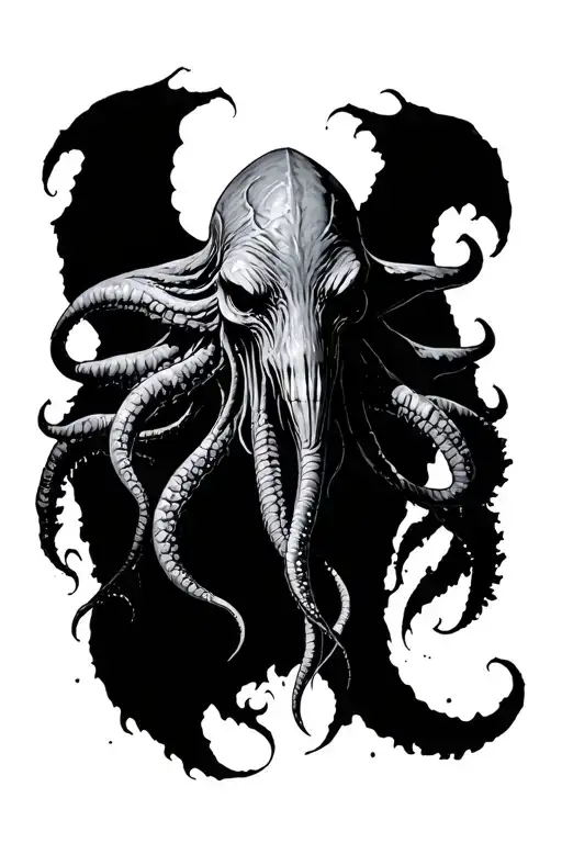 Cthulhu Lovecraft Skyrim Hermeus of the Sea