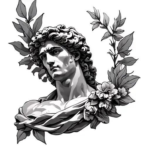 Greek God Adonis - Variation 2