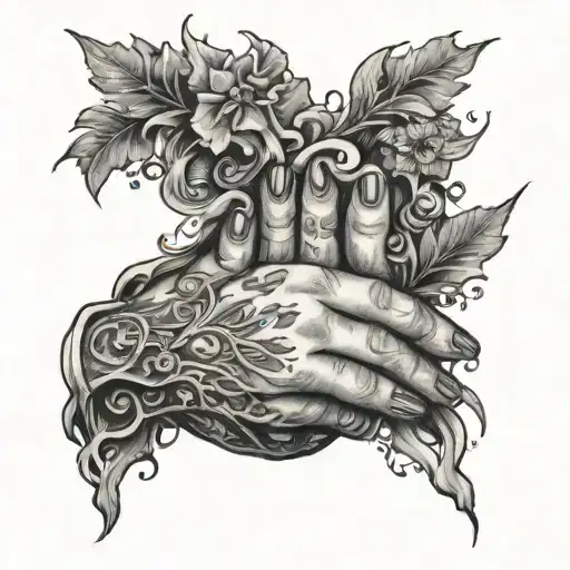hold my hand until we turn to ashes - Variation 2
