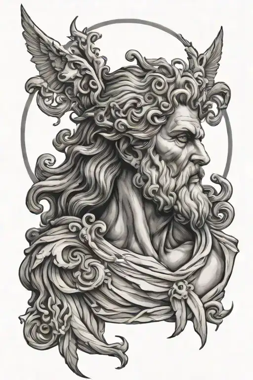 Zeus hades posidon god