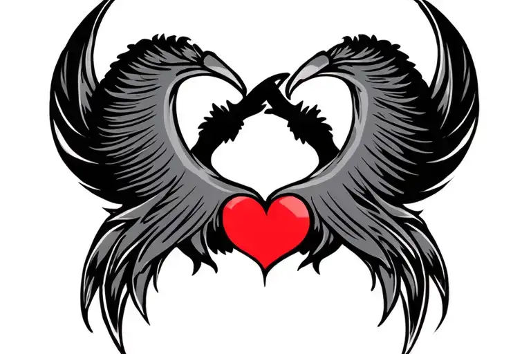 symbol representing love father and son tattoo
