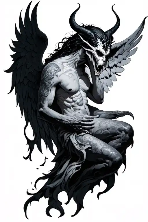 broken angel half demon