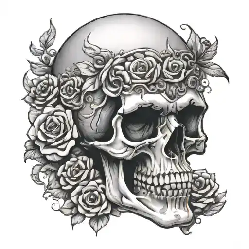 skull wearing - Variation 6