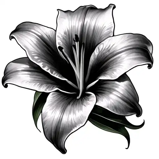 Stargazer Lily Flower - Variation 2