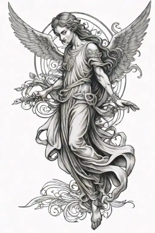 Biblically Accurate seraphim angel - Variation 2