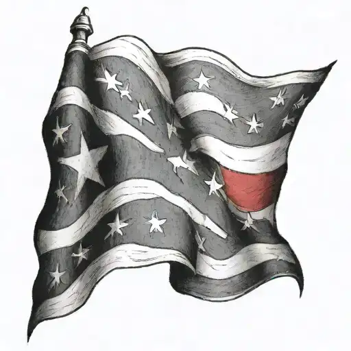 Rebel Flag - Variation 3