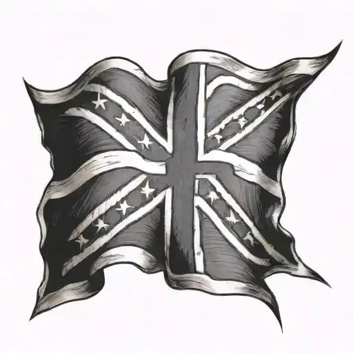 Rebel Flag - Variation 4