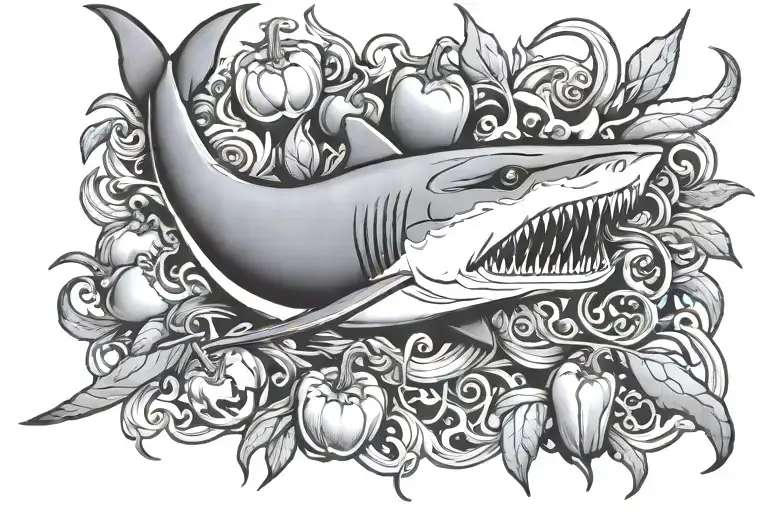 Capsaicin, Peppers, Mako Shark, Yankees, 49ers. - Variation 2