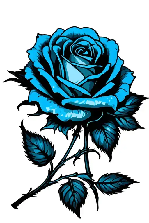 blue Rose - Variation 2