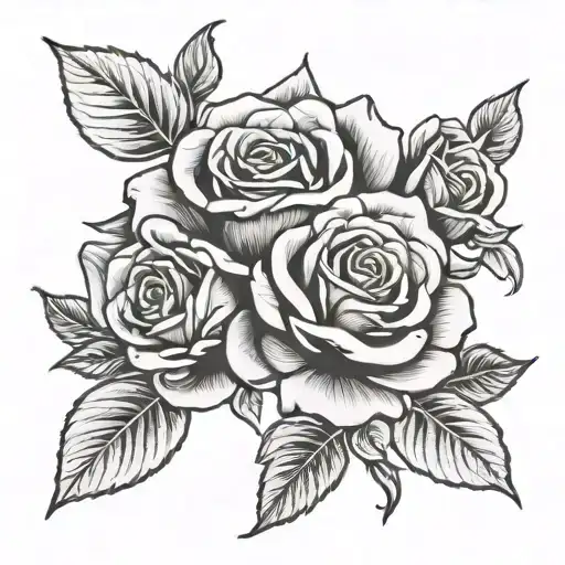 roses blooming - Variation 5