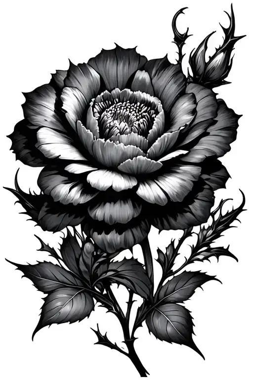 flower with thorns
