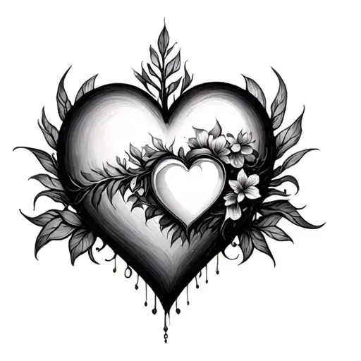 Heart connected, but not only love, but also a mirror of your personality