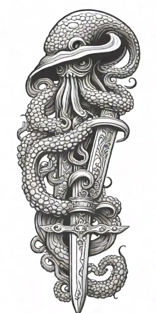 octopus sword - Variation 2
