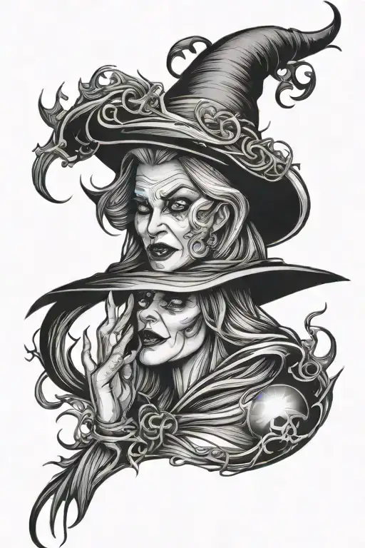 evil witch  - Variation 2
