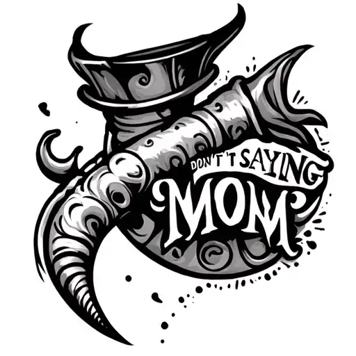 Italian horn don't saying mom - Variation 1