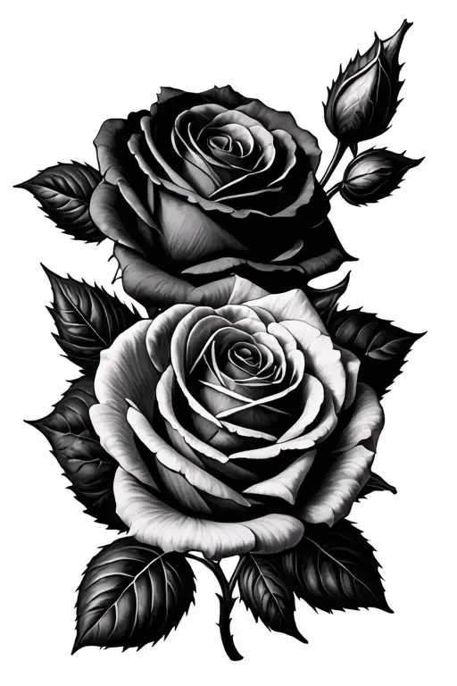black roses - Variation 2
