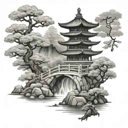 Japanese Garden - Variation 2