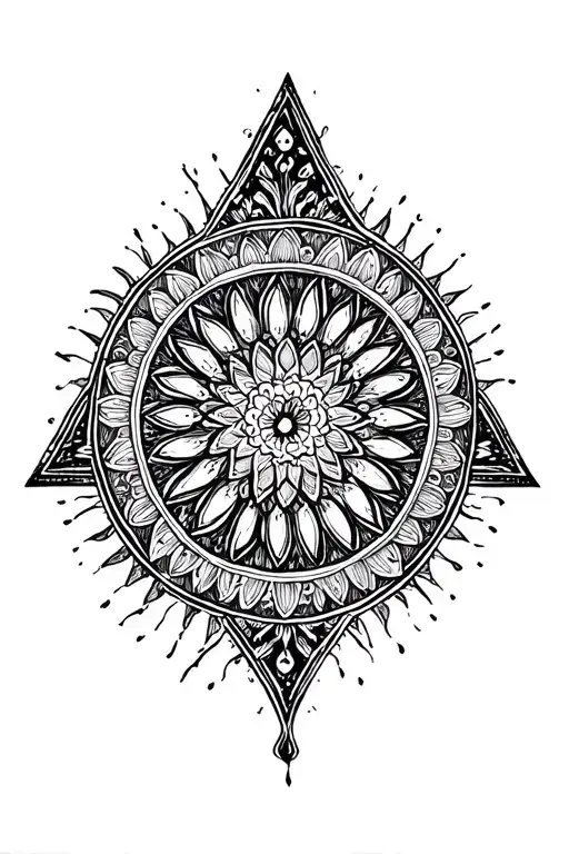 mandala or triangle